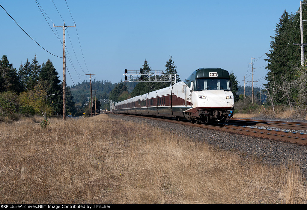 Amtrak southbound